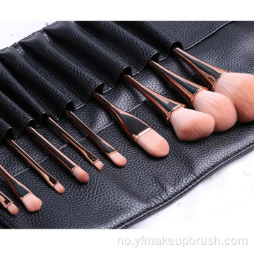 10pcs Professional Syntetisk Hair Cosmetic Pensel Set